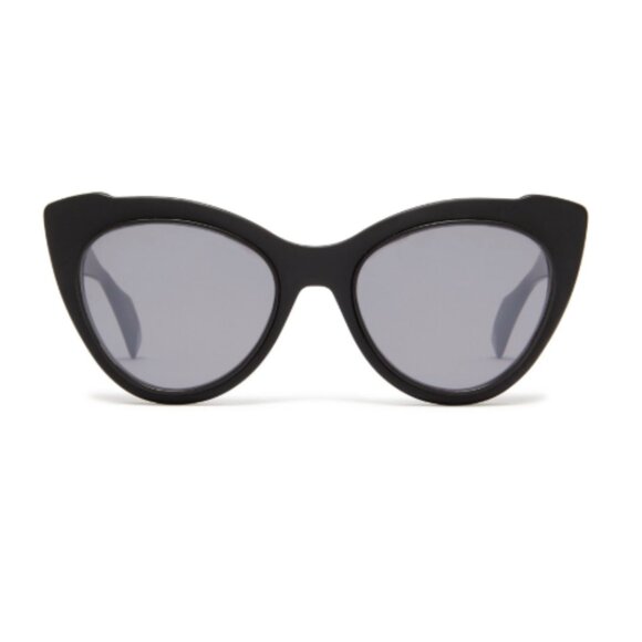 Yohji Yamamoto 7021-002 Black/ Grey Lens Sunglasses - Picture 2 of 3